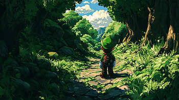 Luigi HD wallpaper