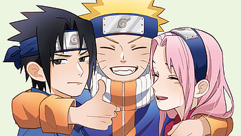 Naruto Uzumaki Sakura Haruno Sasuke Uchiha Naruto HD wallpaper