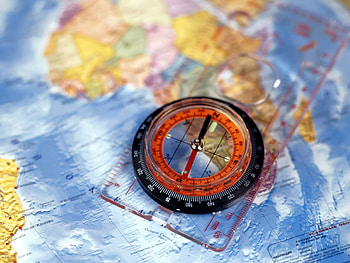 Miscellanea, Miscellaneous, Map, Compass HD wallpaper