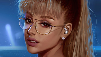 Ariana Grande Art , ariana-grande, celebrities, music, girls, artstation, art HD wallpaper