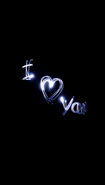 Love, Words, Shine, Light, Long Exposure, zelight HD phone wallpaper