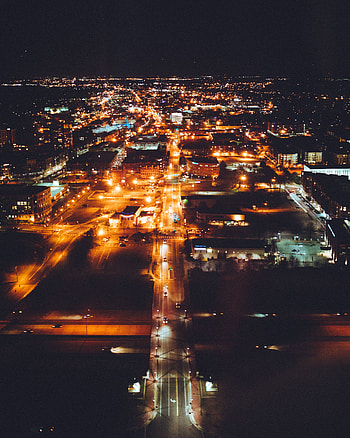 Cities, Usa, Night City, United States, Charlotte HD phone wallpaper