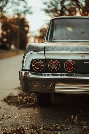 Cars, Lights, Car, Lanterns, Machine, Back View, Rear View, Chromium HD phone wallpaper