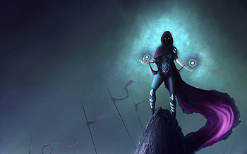 Sorcerer magician, Magical mage, Magic , resolution HD wallpaper