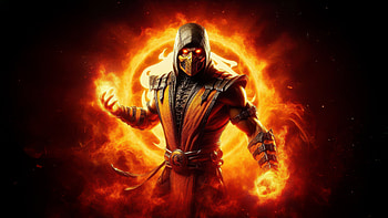 Scorpion Warrior Of The Nine Realms, scorpion, mortal-kombat, games, ai, artwork, digital-art, video-games, deviantart HD wallpaper