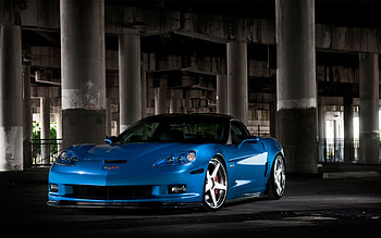 Corvette C6, background HD wallpaper