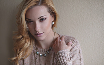 Pretty Face, face, model, woman, beauty HD wallpaper