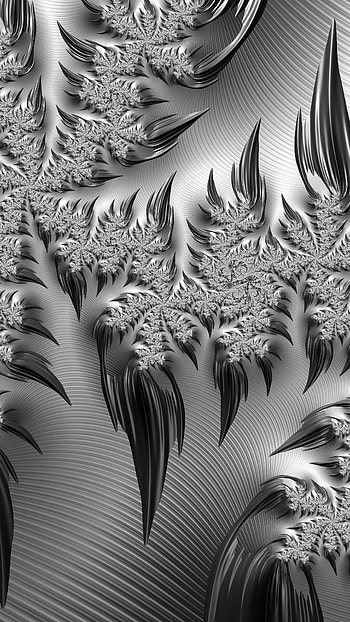 Fractal Art Trippy Psychedelic Background for Smart, grey, psychedelic, trippy, Abstract, fractal HD phone wallpaper