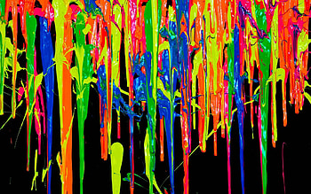 Red Paint Splatter Abstract 27575 . HD wallpaper