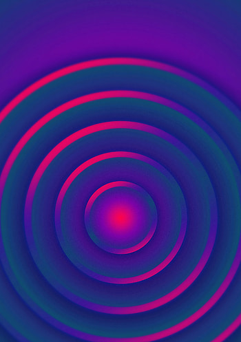 Violet, Circles, Texture, Textures, Layers, Glow, Purple HD phone wallpaper
