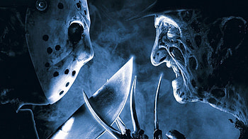 fantasy Art, Digital Art, Jason Voorhees, Freddy Krueger . HD wallpaper