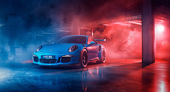 Porsche GT3 RS France, porsche-911-gt3-r, porsche-911, porsche, cars, 2019-cars, behance HD wallpaper