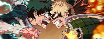 My Hero Academia Dual Monitor, Bleach Dual Monitor HD wallpaper