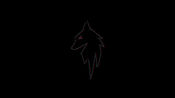 Wolf Oled , wolf, dark, black, oled, artist, artwork, digital-art HD wallpaper