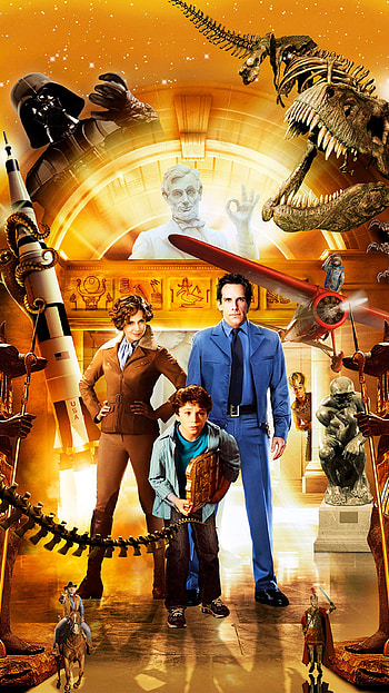 Night at the Museum: Battle of the Smithsonian (2022) movie HD phone wallpaper