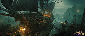 Last Epoch Pirate Ship - Epic Game Artwork, video game, Last Epoch, pirate ship HD wallpaper