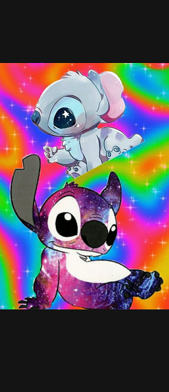 Stich, magenta, pink HD phone wallpaper