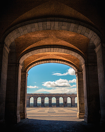 Cities, Architecture, Building, Stone, Arch, Column, Columns HD phone wallpaper