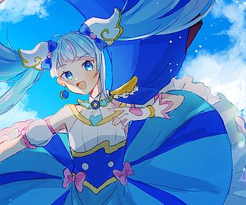 Sora Harewataru, Sora Harewataru, Anime, Hirogaru Sky! Pretty Cure HD wallpaper