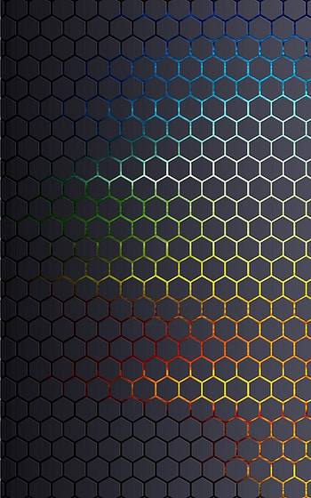 Honeycomb live, Animated , Dynamic shapes, Modern aesthetic HD phone wallpaper