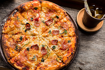 Food, Pizza, Bakery Products, Baking, Appetizing HD wallpaper