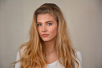 Unknown Model, babe, lady, model, blonde, woman HD wallpaper