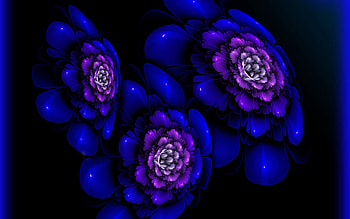 Abstract, Dark, Fractal, Stains, Spots HD wallpaper