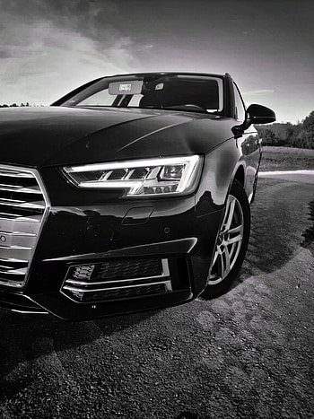 Audi, black HD phone wallpaper