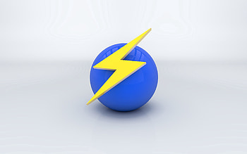 Lightning, Arrow, 3D, Ball, Sign HD wallpaper