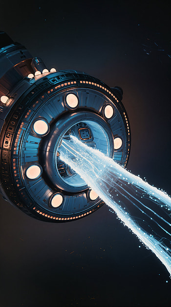 Cosmic Death Ray: A Stunning , Sci Fi, technology, spacecraft HD phone wallpaper