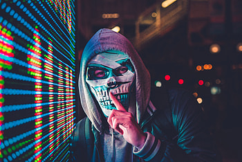 Miscellanea, Miscellaneous, Silence, Mask, Human, Person, Gesture HD wallpaper