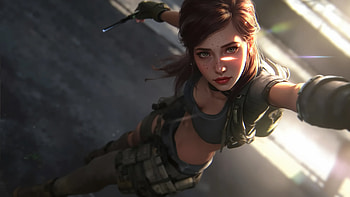 The Fearless Action Ready Adventure Girl, girl, warrior, artist, artwork, art, digital-art, ai, deviantart HD wallpaper