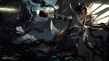 Sentinel Vayne Fan art, Vayne (League Of Legends), video game, League Of Legends HD wallpaper