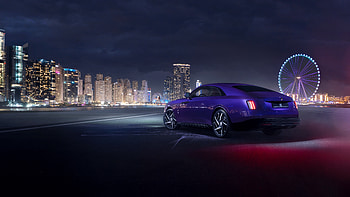 Rolls Royce Black Badge Spectre Middle East, rolls-royce-ghost-black-badge, rolls-royce, 2025-cars, cars HD wallpaper
