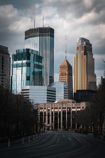 Cities, Architecture, City, Building, Road, Skyscrapers HD phone wallpaper