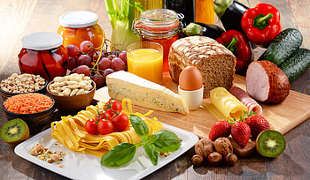 Food, Still Life, Bread, Cheese, Fruit, Meat, Nut, Pasta, Vegetable HD wallpaper