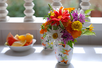 Beautiful Bouquet Flowers, bouquet, yellow, red, beautiful, flowers, beauty HD wallpaper