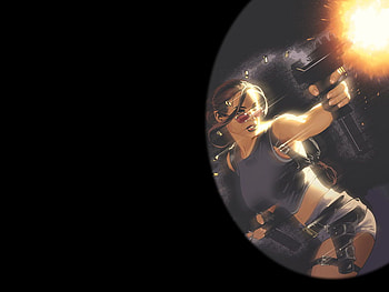 Tomb Raider, raider, comic, tomb, guns, croft, lara HD wallpaper