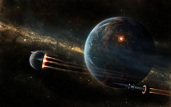 Fantasy, Planets HD wallpaper