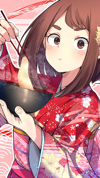 Ochaco Uraraka, Anime, My Hero Academia HD phone wallpaper