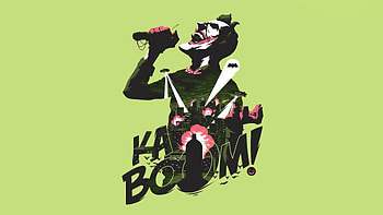 Joker Evil Laugh Minimalism, joker, supervillain, minimalism, superheroes, artwork, digital-art HD wallpaper