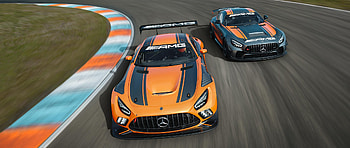 Mercedes-AMG GT3 and GT4, Motorsports HD wallpaper