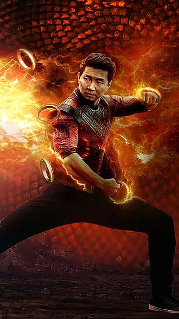 Shang chi simu liu, power, rings, hero, shang chi, simu liu HD phone wallpaper