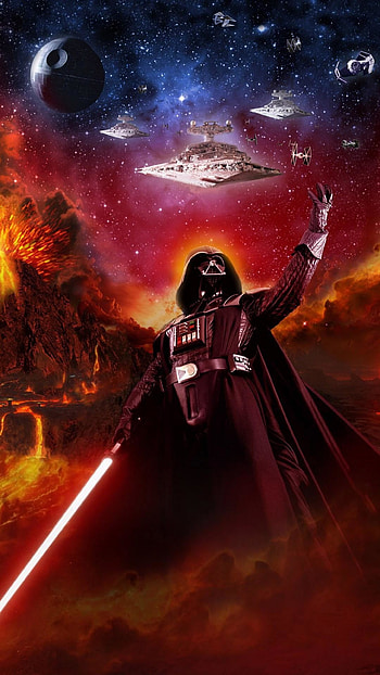 Blue Lightsaber : Darth vader HD phone wallpaper