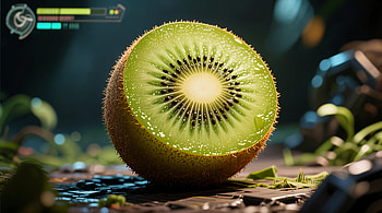 Kiwi Slice — Ultra, kiwi HD wallpaper