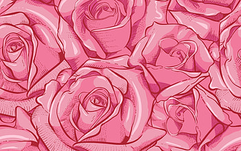 Texture, rose, pink, trandafir, paper, pattern HD wallpaper