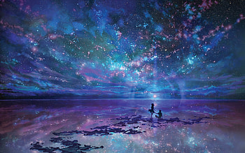 Fantasy Ocean Stars, fantasy, artist HD wallpaper