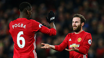 Paul Pogba, Juan Mata HD wallpaper