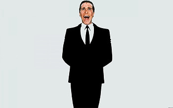 Patrick Bateman, Christian Bale HD wallpaper