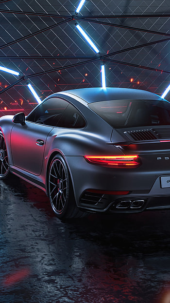 Porsche 911 Turbo S, Powerful performance, Exquisite automotive, Luxury speed HD phone wallpaper